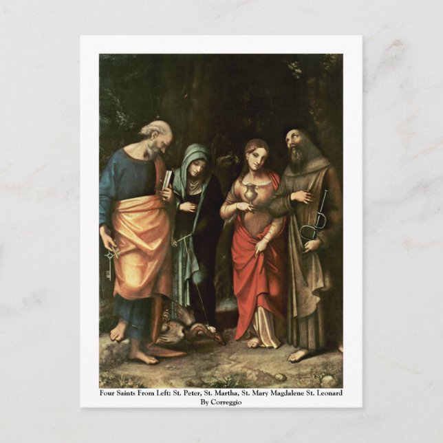 Carte Postale Quatre Saints (Devant)