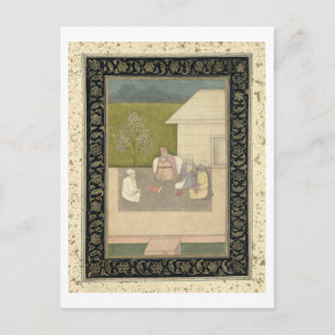 Carte Postale Quatre saints musulmans assis dans la méditation à