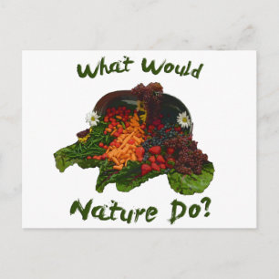 Carte Postale Que ferait la nature