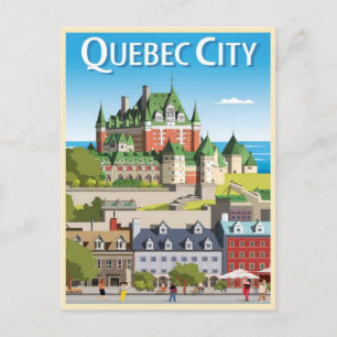 Carte Postale Québec Canada