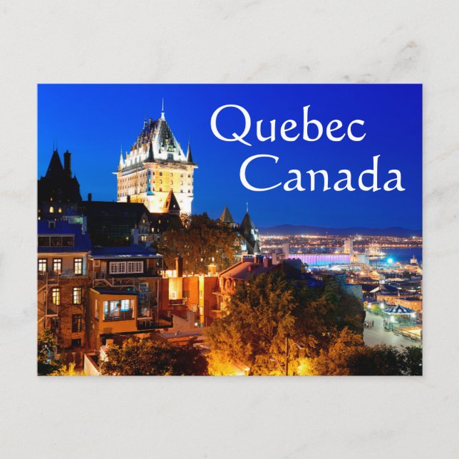 Carte Postale Québec Canada (Devant)