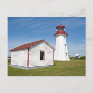 Carte Postale Québec, Canada. Phare du cap d'Espoir.