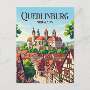 Carte Postale Quedlinbourg Allemagne