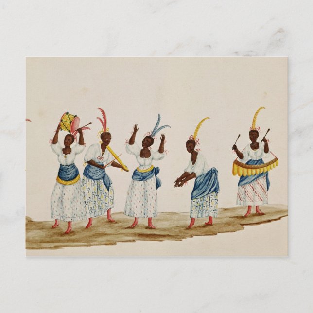 Carte Postale Queen et sa suite (Devant)