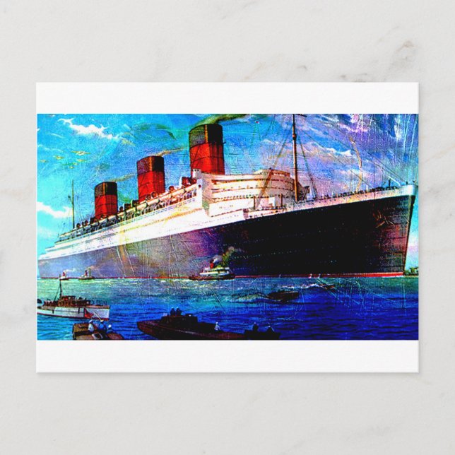 CARTE POSTALE QUEEN MARY 2 (Devant)