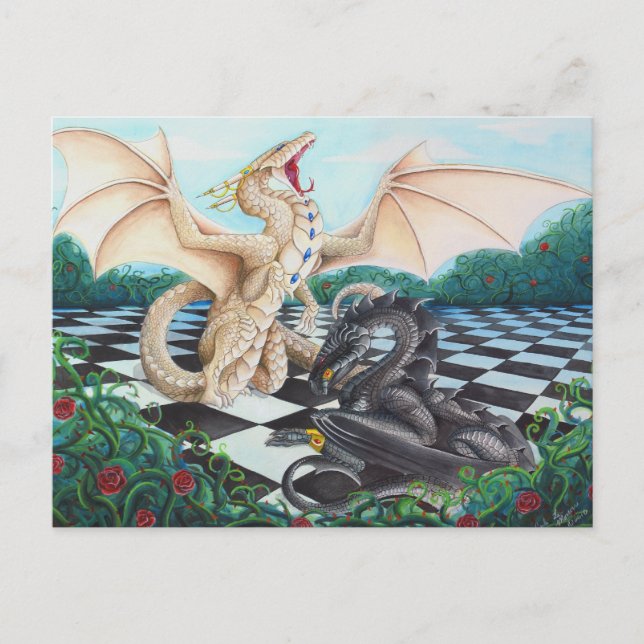 Carte postale Queen Take King (Devant)