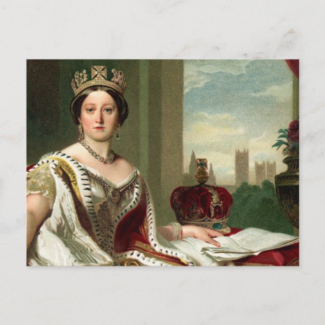 Carte Postale Queen Victoria Portrait (Devant)