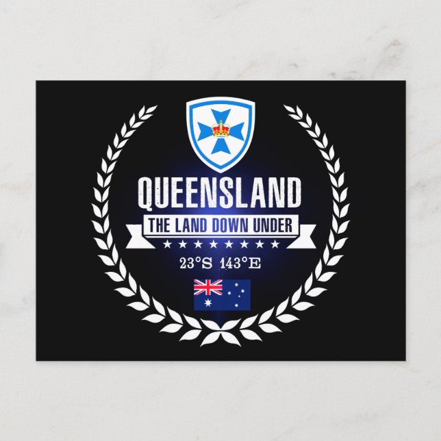 Carte Postale Queensland (Devant)
