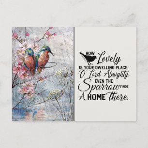 Carte Postale Quel charme y a-t-il dans votre demeure O Éternel