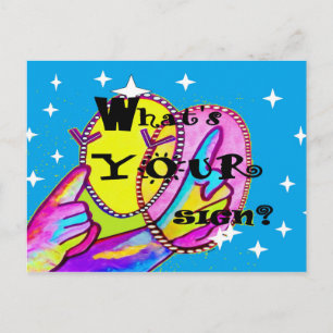 Carte Postale Quel est votre signe ?