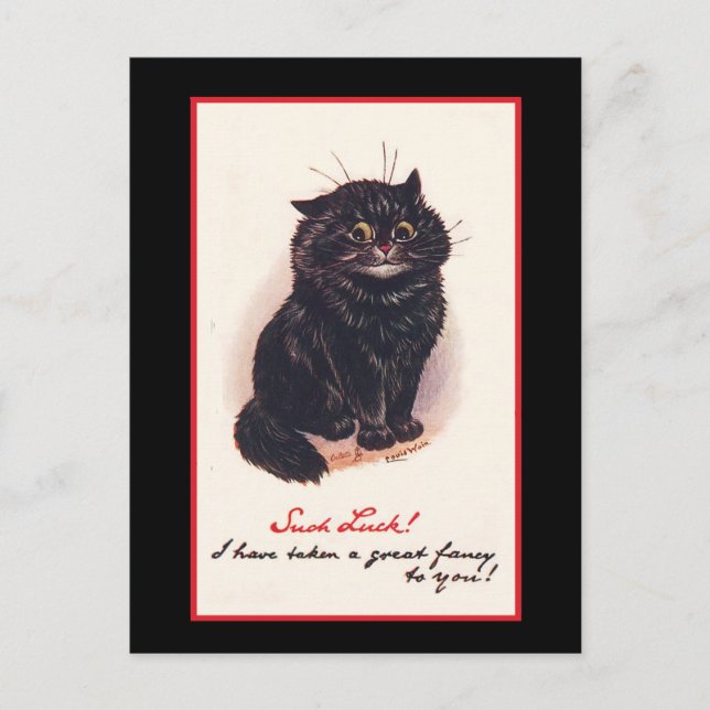 Carte Postale Quelle Chance ! Je t'ai fait un grand plaisir ! (Devant)