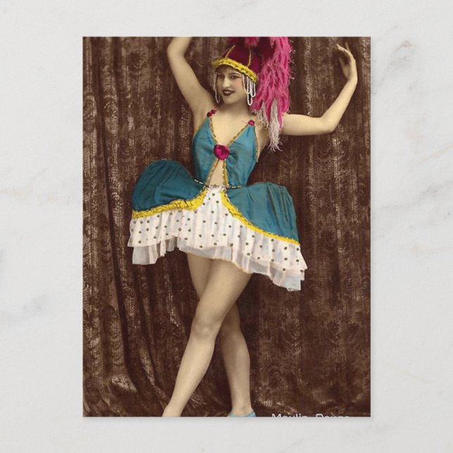 Carte Postale Quelle jupe (Devant)