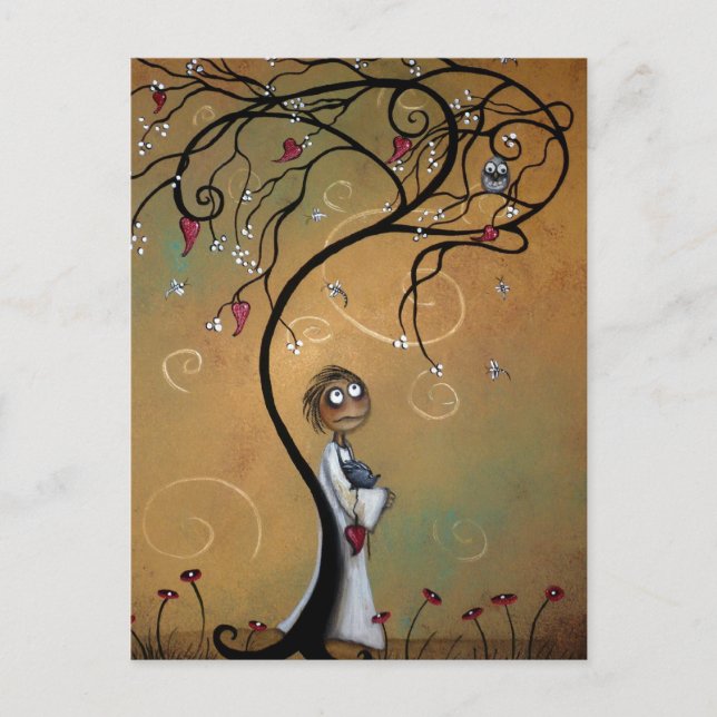 Carte Postale Quelle que soit la façon dont le vent souffle cart (Devant)