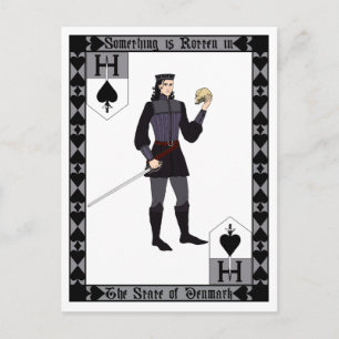 Carte Postale Quelque chose est putréfiée