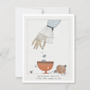 Carte Postale Quelques Bagues Charles Martin Mode