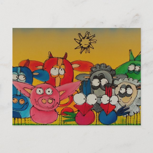 Carte Postale quelqu'un a vu pietje ? (Devant)