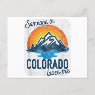 Carte Postale Quelqu'Un Au Colorado M'Aime
