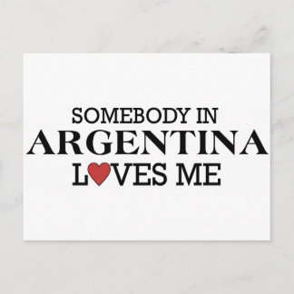 Carte Postale Quelqu'Un En Argentine