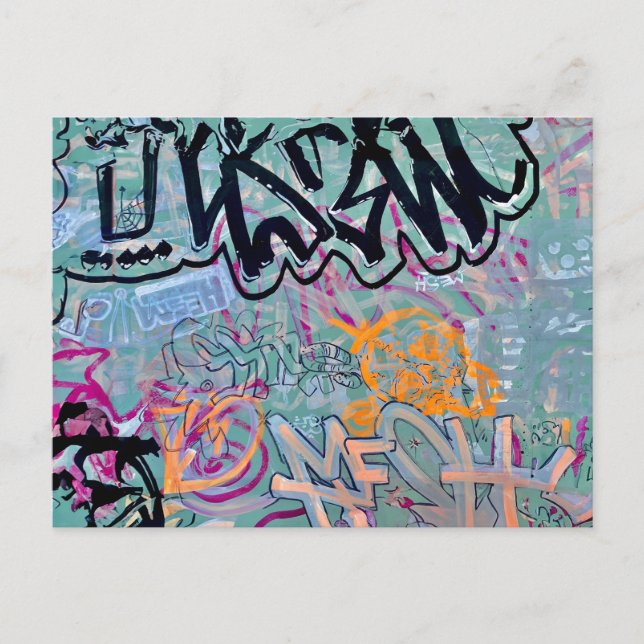 Carte Postale Quelqu'un est tiré sur ma table (Devant)