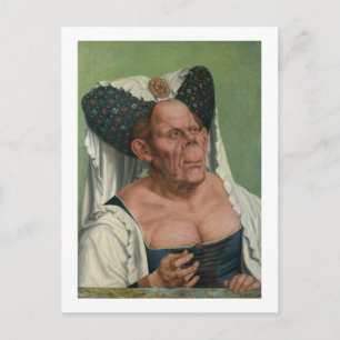 Carte Postale Quentin Massys - Une Vieille Femme Grotesque, 1515