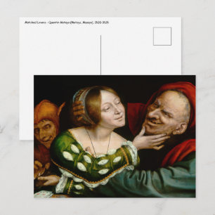 Carte Postale Quentin Matsys - Amants assortis