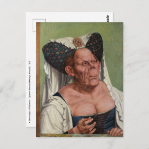 Carte Postale Quentin Matsys - Une Vieille Femme Grotesque