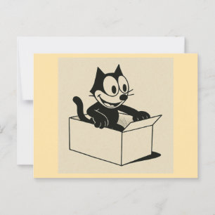 Carte Postale Qu'Est-Ce Que C'Est Avec Les CATS Et Les BOÎTES ? 