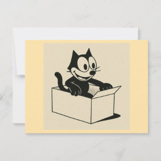 Carte Postale Qu'Est-Ce Que C'Est Avec Les CATS Et Les BOÎTES ?