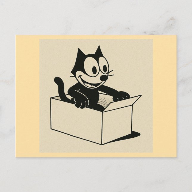 Carte Postale Qu'Est-Ce Que C'Est Avec Les CATS Et Les BOÎTES ?  (Devant)