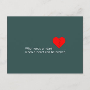 Carte Postale Qu'est-ce que l'amour a à voir avec ça ?