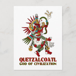 Carte Postale Quetzalcoatl