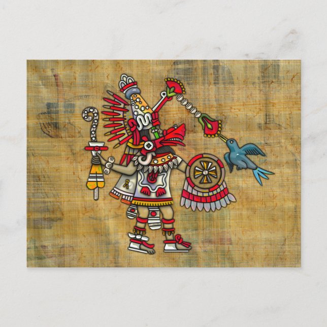 Carte Postale Quetzalcoatl (Devant)