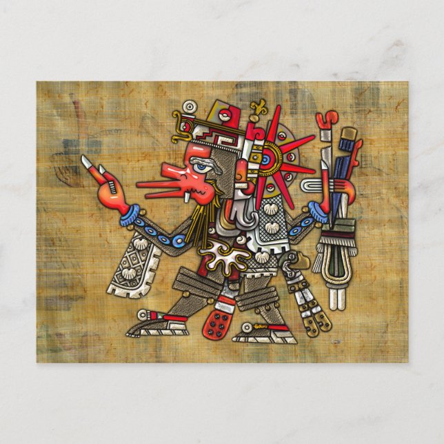 Carte Postale Quetzalcoatl (Devant)