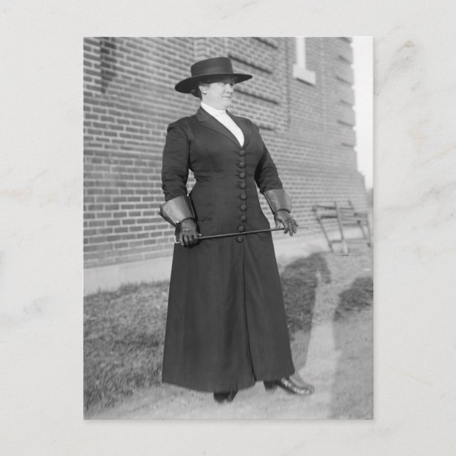 Carte Postale Qui a dit que je ne pouvais pas voter ? 1913 (Devant)