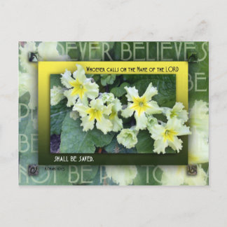 Carte Postale Quiconque invoque le nom