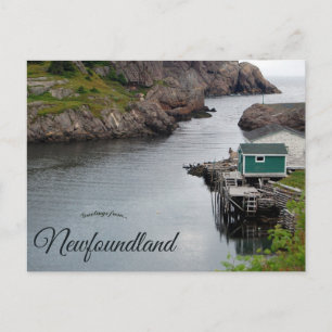 Carte Postale Quidi Vidi Terre-Neuve Canada