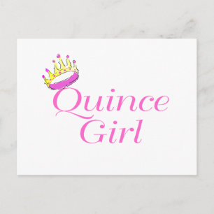 Carte Postale Quince Girl