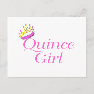 Carte Postale Quince Girl