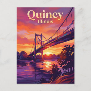 Carte Postale Quincy, Illinois Illinois