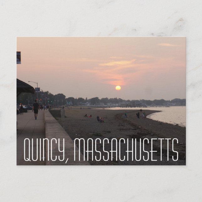 Carte Postale Quincy Massachusetts | Photographe Brad Hines (Devant)