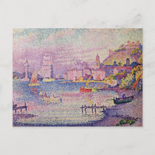 Carte Postale Quitter le port de Saint-Tropez, 1902