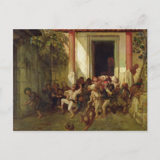 Carte Postale Quitter l'école turque (Devant)