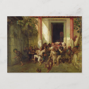 Carte Postale Quitter l'école turque