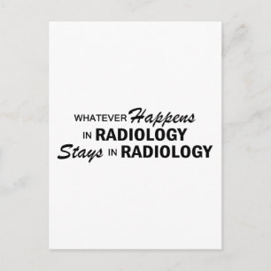 Carte Postale Quoi qu'il arrive - Radiologie