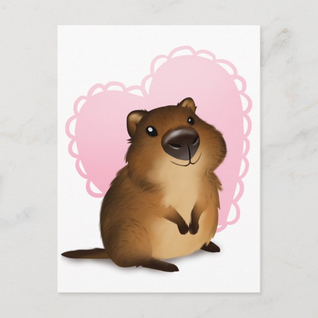 Carte Postale Quokka (Devant)