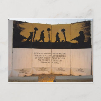 Carte Postale Quota de Jersey Barrier Memorial