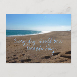 Carte postale Quotidienne De La Plage