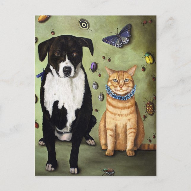Carte Postale Qu'y a-t-il de Bugging avec Luke Et Molly ? (Devant)