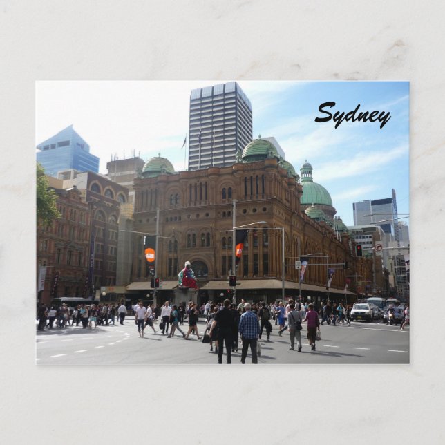 Carte Postale qvb sydney (Devant)