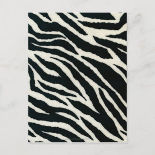 Carte Postale RAB Rockabilly Zebra Imprimer noir et blanc